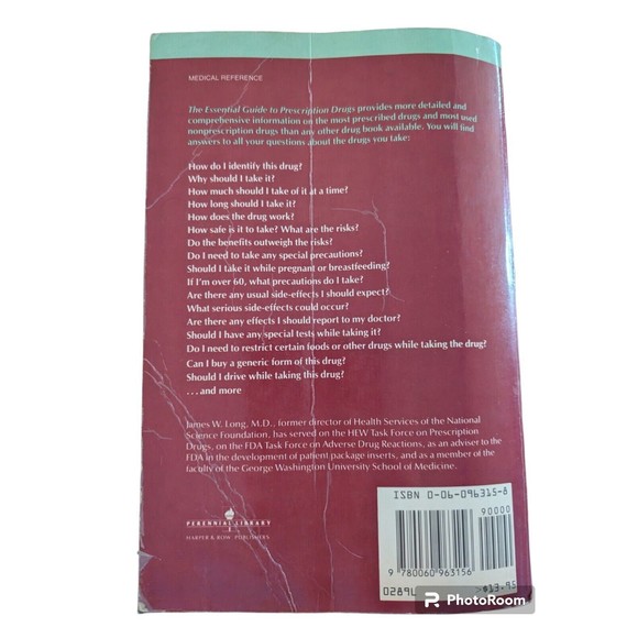 Essential Guide to Prescription Drugs 1989 Everything You Need to Know for Meds - Picture 2 of 4